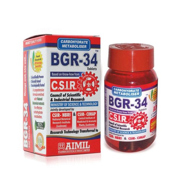 BGR-34 TABLET (100Tabs) - AIMIL