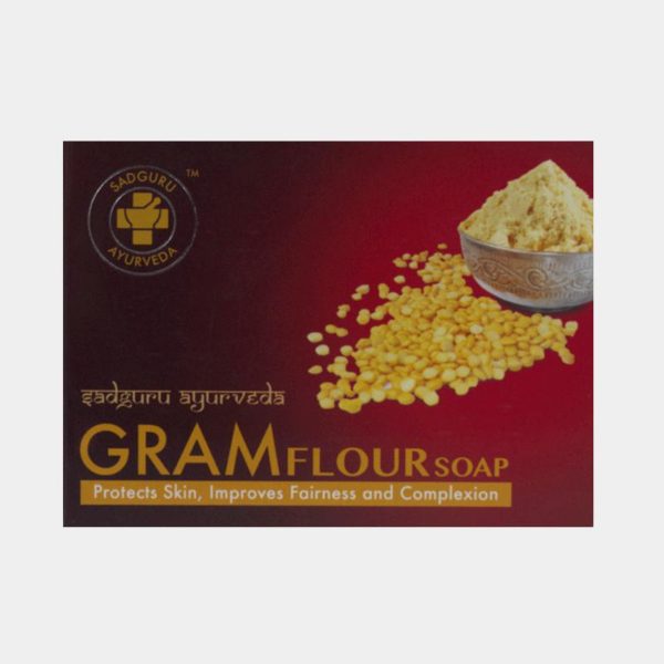 GRAM FLOUR SOAP (75gm) - SADGURU AYURVEDA