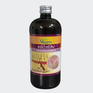 KHADIRARISHTA (450ml) – DHOOTAPAPESHWAR