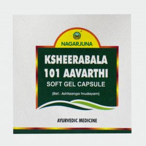 KSHEERABALA 101 AVARTHI SOFT GEL CAPSULE – NAGARJUNA