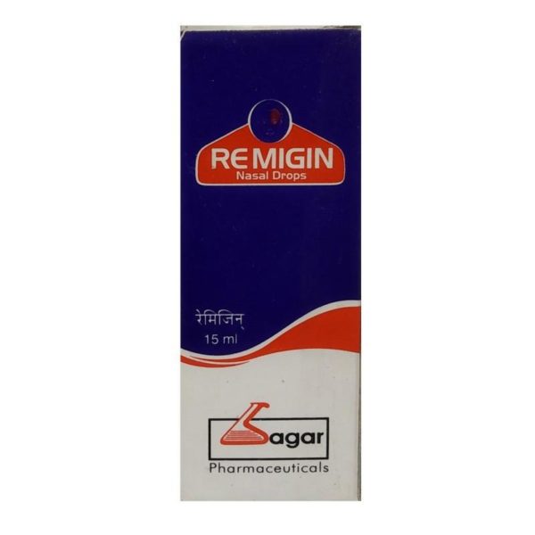 REMIGIN NASAL DROPS (15ml) - SAGAR PHARMACEUTICALS