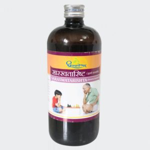 SARASWATARISHTA (450ml) – DHOOTAPAPESHWAR