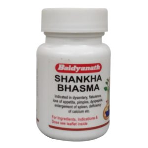 SHANKHA BHASMA (10gm) – BAIDYANATH