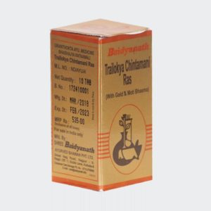 TRAILOKYA CHINTAMANI RAS (GOLD) – BAIDYANATH