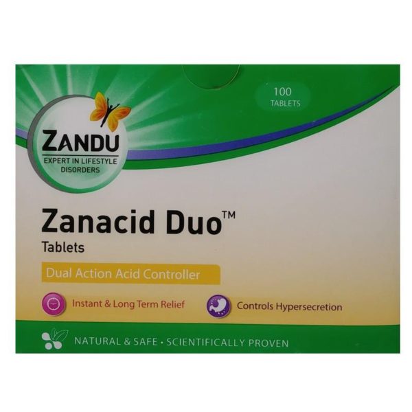 ZANACID DUO TABLET (10Tabs) - ZANDU